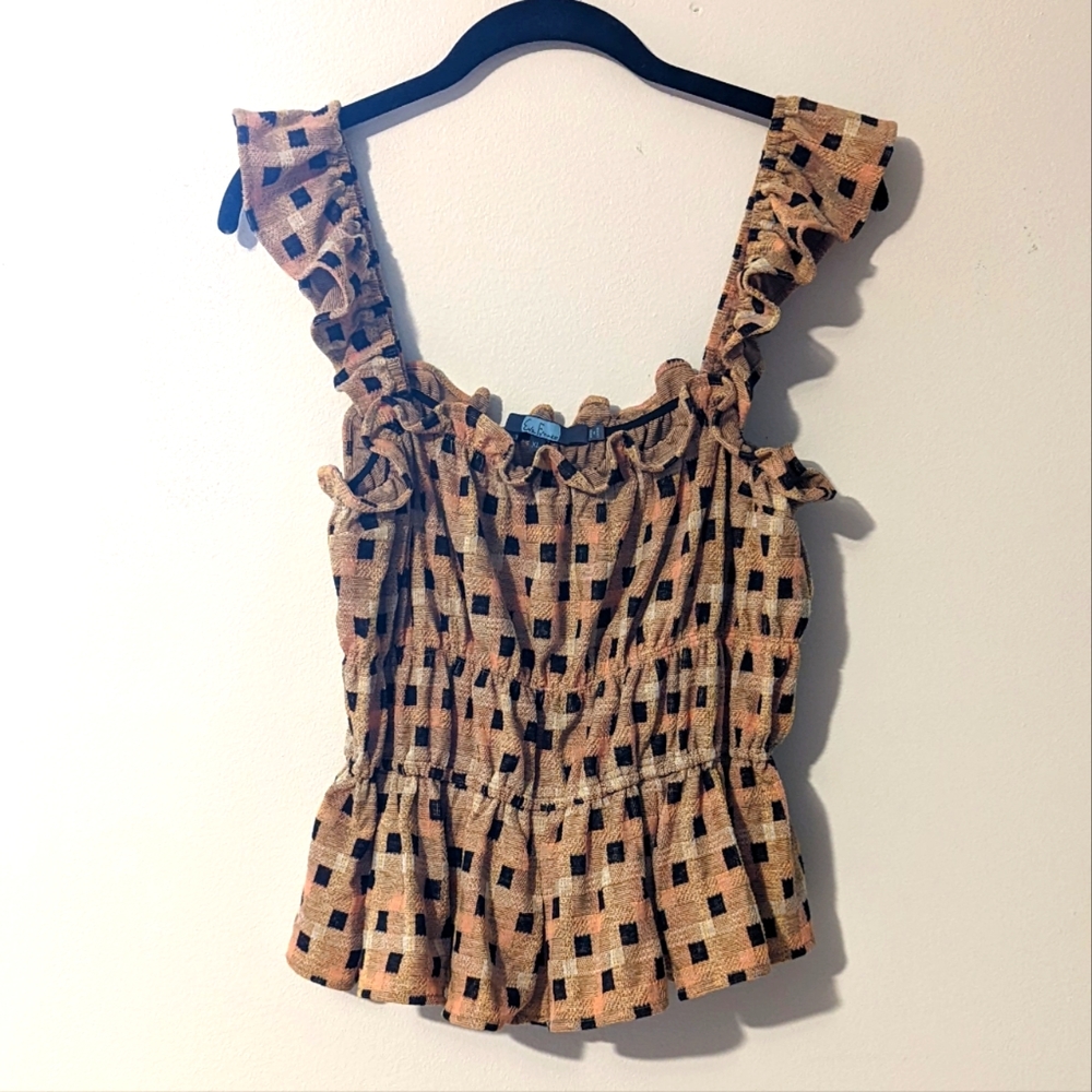 Anthropologie Ruched Top